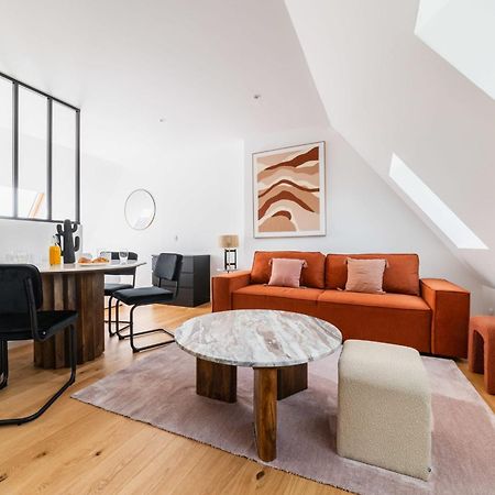 Apartamento 2 Pieces Refait A Neuf Dernier Etage - Paris 19 - 4P - Flat-Guest Exterior foto