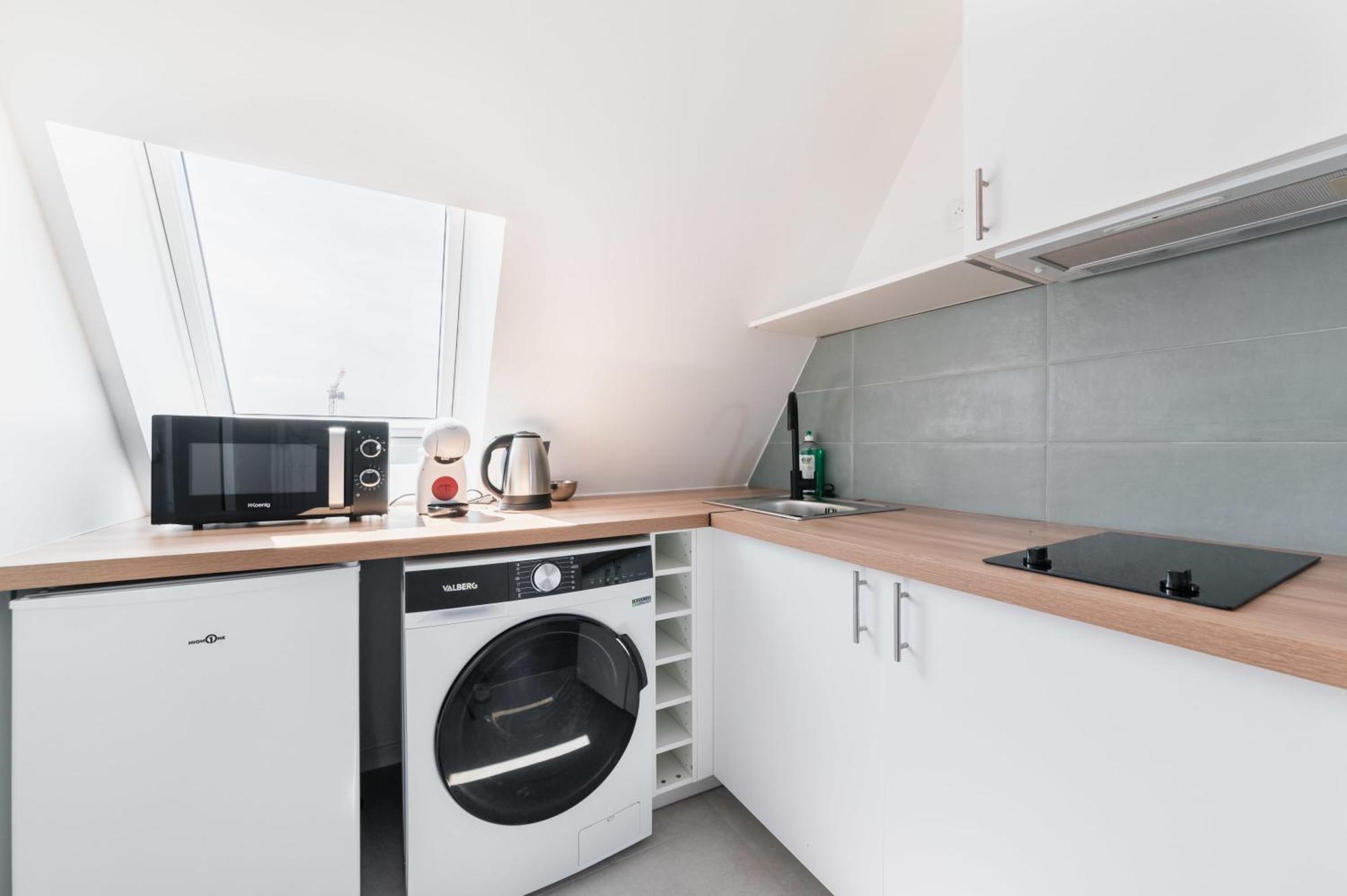 Apartamento 2 Pieces Refait A Neuf Dernier Etage - Paris 19 - 4P - Flat-Guest Exterior foto