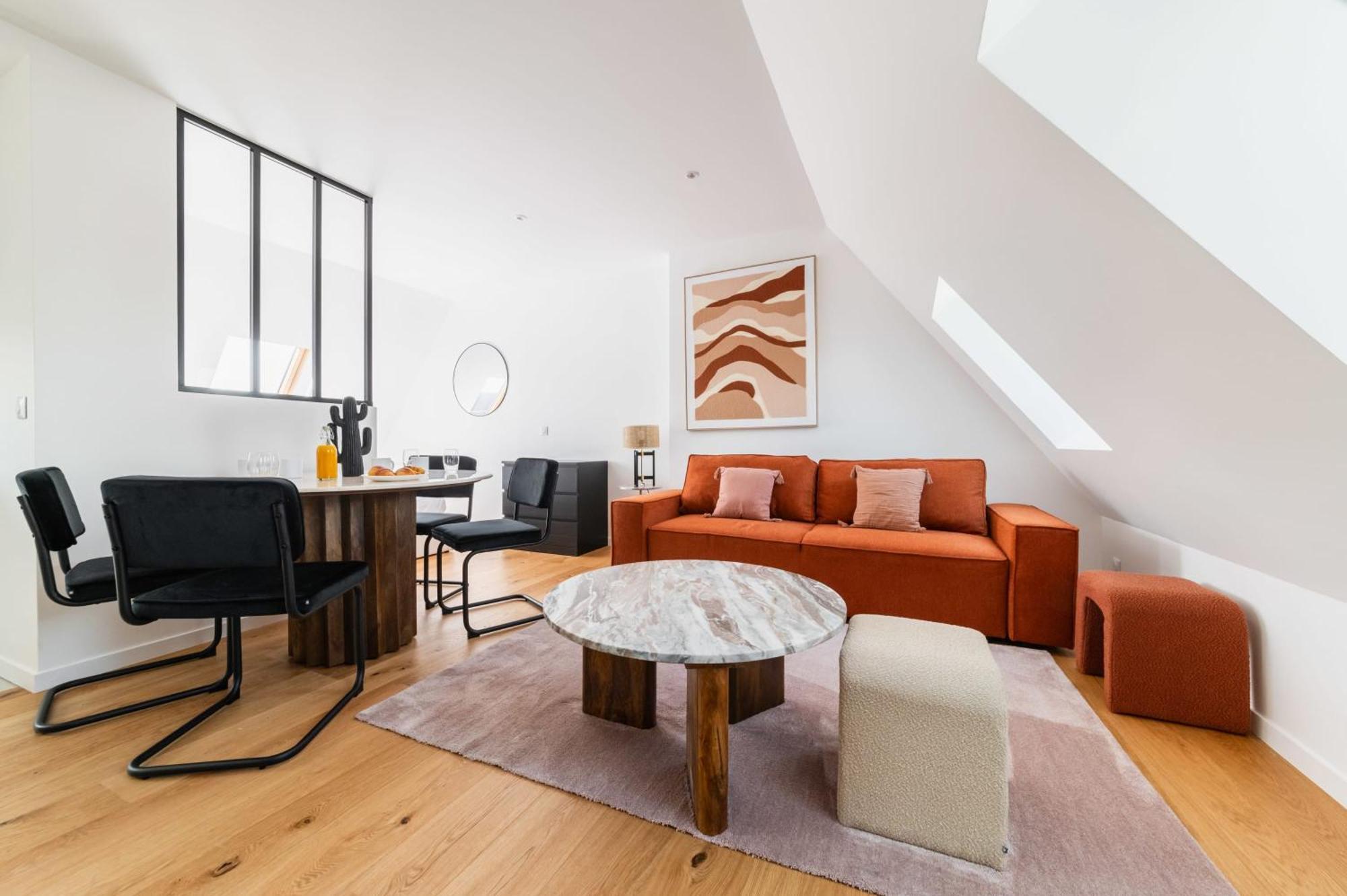 Apartamento 2 Pieces Refait A Neuf Dernier Etage - Paris 19 - 4P - Flat-Guest Exterior foto